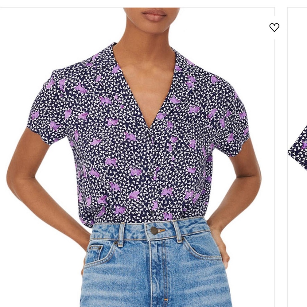 Maje Cipensa Printed Shirt